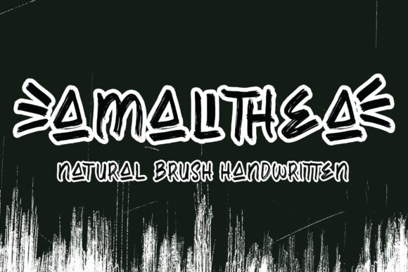 Amallthea: A Handwritten Font for Creative Crafters