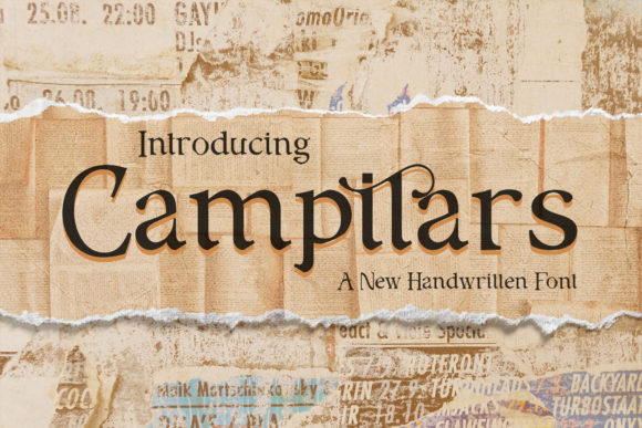 Campilars: The Handwritten Typeface That Elevates Campaign Visuals
