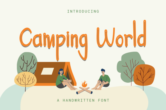 Camping World: The Handwritten Font That Brings Warmth to Small Business Branding