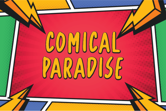 Comical Paradise Typeface Review: A Creative Handwritten Font for Campaigns