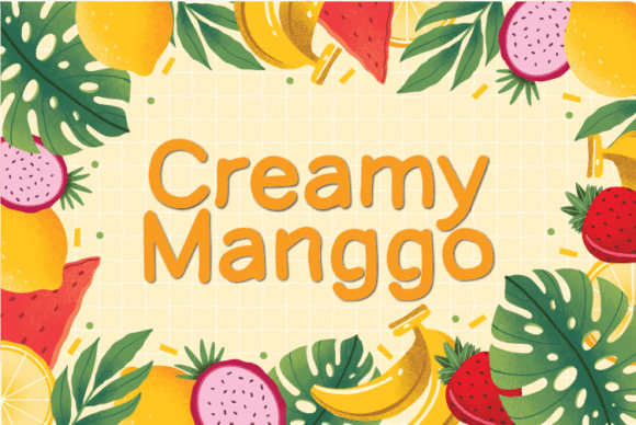 Creamy Manggo: A Handwritten Typeface Review for Modern Brand Identity