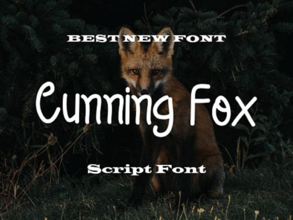 Cunning Fox: A Handwritten Font for Modern Web Design