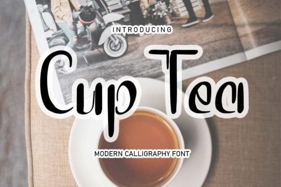 Cup Tea: A Playful Handwritten Font for Authentic Brand Identity