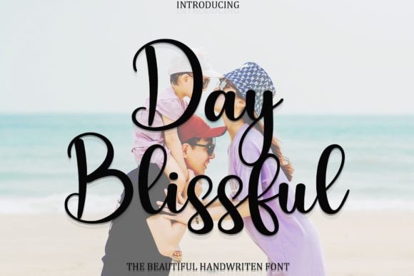 Day Blissful: A Sweet Handwritten Font for Editorial Design