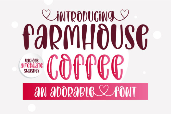 Farmhous Coffee: A Handwritten Font for Authentic Campaign Design