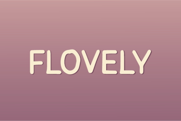 Flovely Typeface: A Handwritten Script for Creative Branding