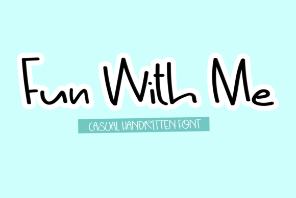 Fun with Me: A Handwritten Font for Authentic Small Business Branding