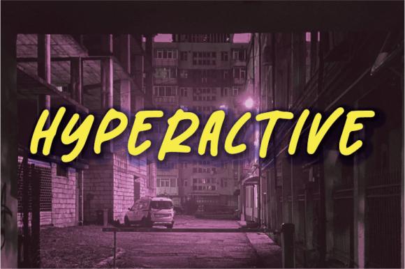 Hyperactive Typeface Review: A Unique Handwritten Font for Brand Identity