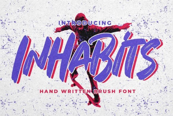 Inhabits Typeface: A Designer’s Take on Handwritten Brand Identity