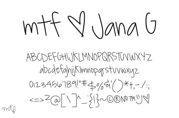 Jana G: A Script Handwritten Typeface for Intimate Editorial Design