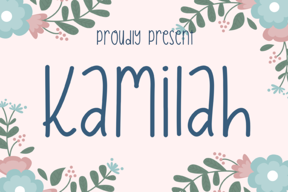 Kamilah: A Script Handwritten Typeface for Editorial Design