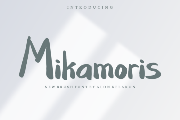 Mikamoris: The Handwritten Typeface for Editorial Design
