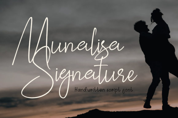 Munalisa: The Handwritten Font for Authentic Brand Identity