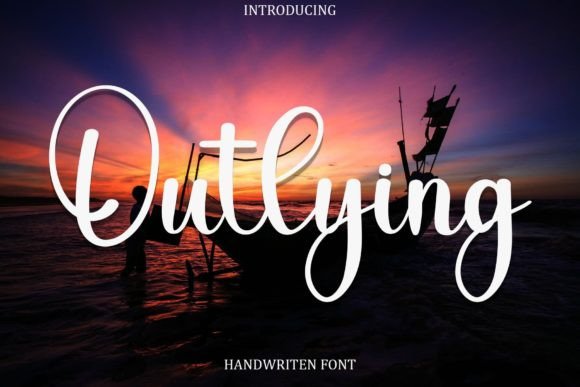 Outlying: A Handwritten Font for Editorial Design