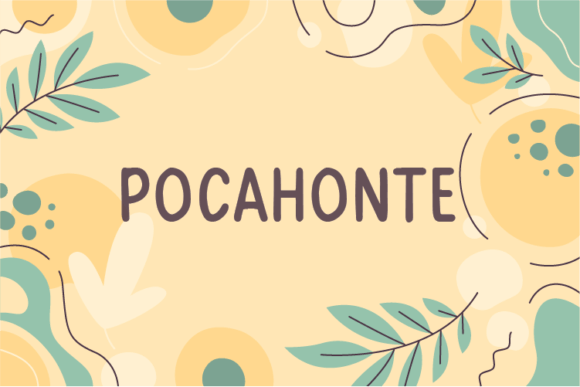 Pocahonte: The Handwritten Font That Elevates Small Business Branding
