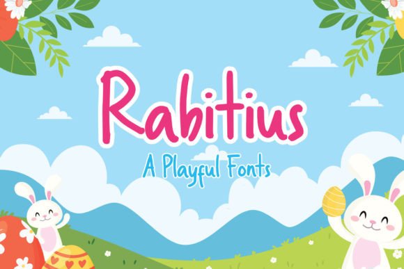 Rabitius: A Sweet Handwritten Font for Crafters and Sellers