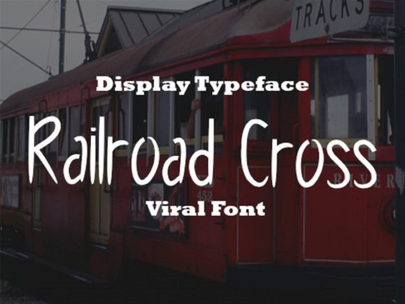 Railroad Cross: A Sweet Handwritten Font for Authentic Brand Identity