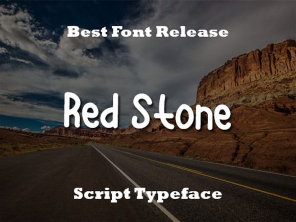Red Stone: A Friendly Handwritten Font for Authentic Branding