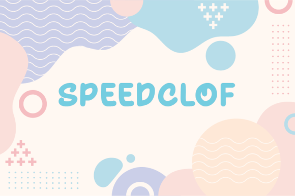 Speedclof: A Natural Handwritten Font for Editorial Design