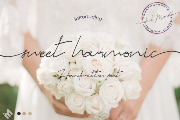 Sweet Harmonic: A Natural Handwritten Typeface for Editorial Design