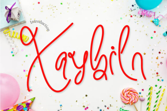 Xaybiln: A Handwritten Typeface for Editorial Elegance